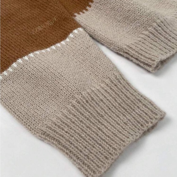 SHEIN NWOT leopard print sweater - Picture 3 of 4